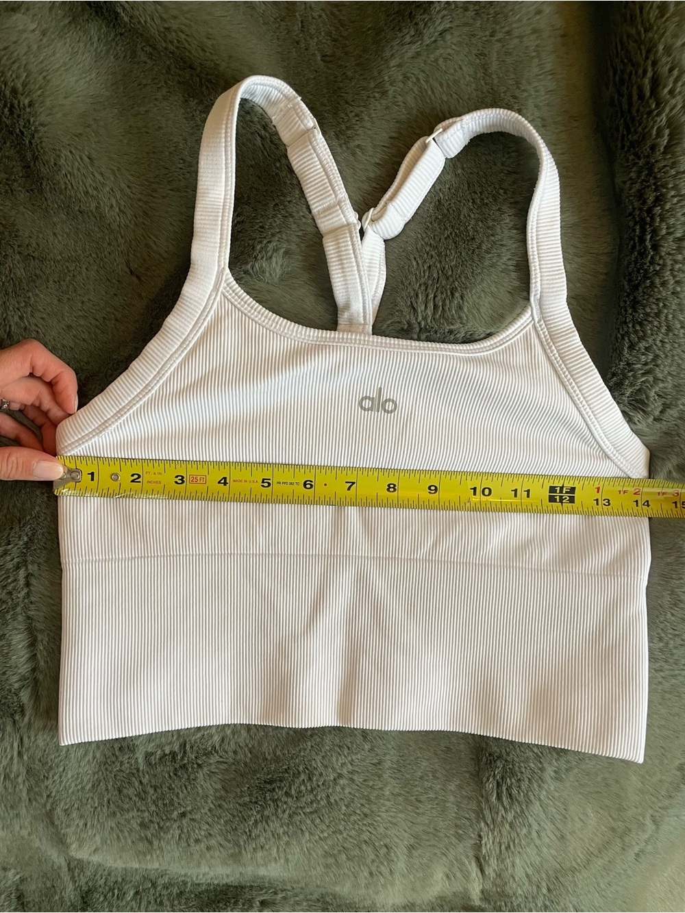 ALO Seamless Ribbed Favorite Bra Tank - Picture 5 of 8